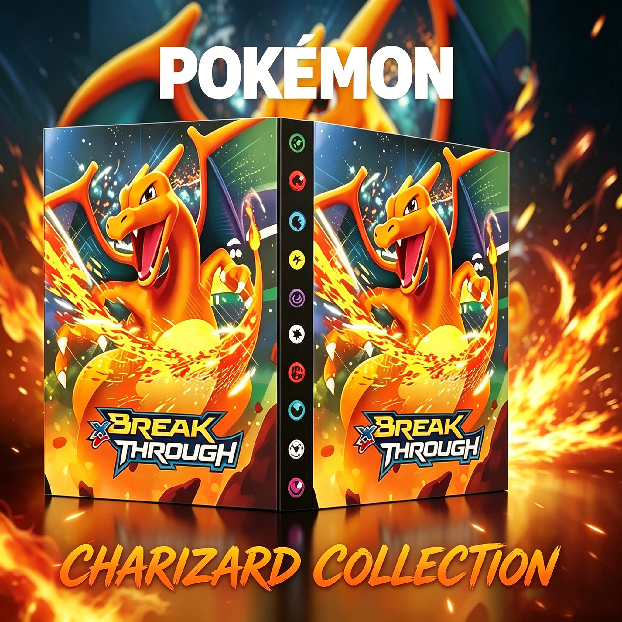 Pokemon Binder Card - NEW 240PCS Pok é mon Cards