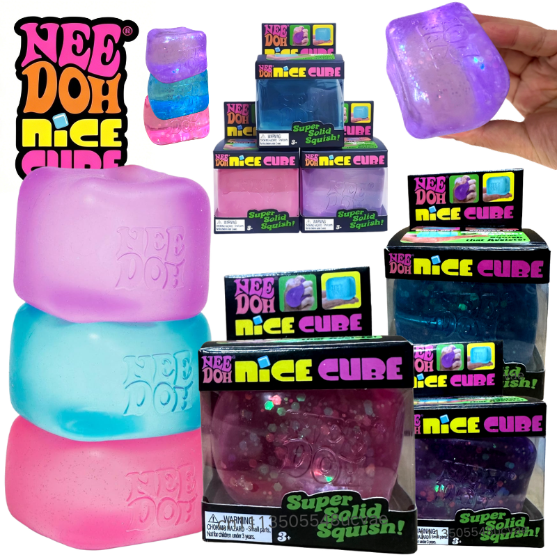 Fidget Cube Original - Nee Doh Nice Cube Glitter Cube