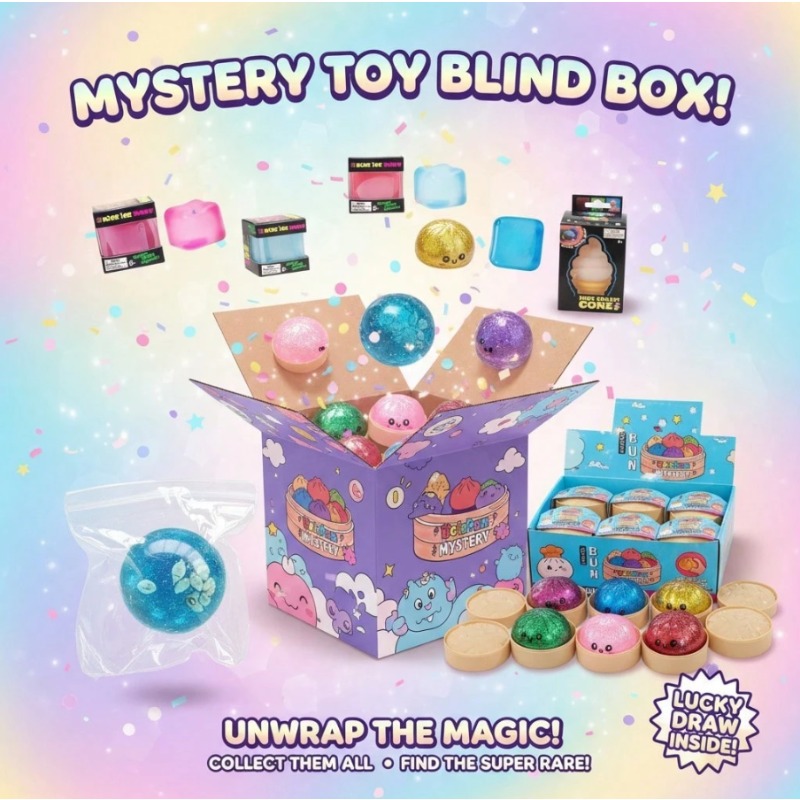 Mystery Blind Box Squishy Toy  - огляд і ціна Mystery Box Blind Bag