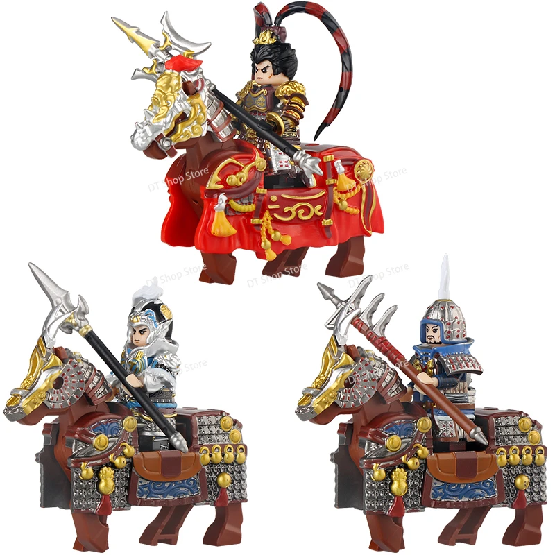 MOC Zhao Yun Lv Bu Soldiers Wa - огляд і ціна Lego Minifigure Holder