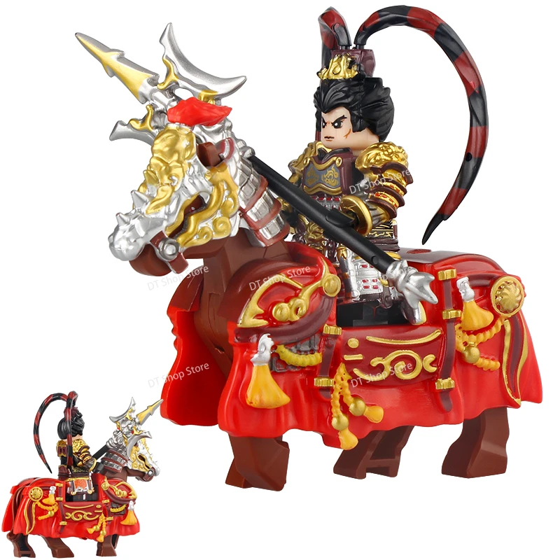MOC Zhao Yun Lv Bu Soldiers Wa - огляд і ціна Lego Minifigure Holder
