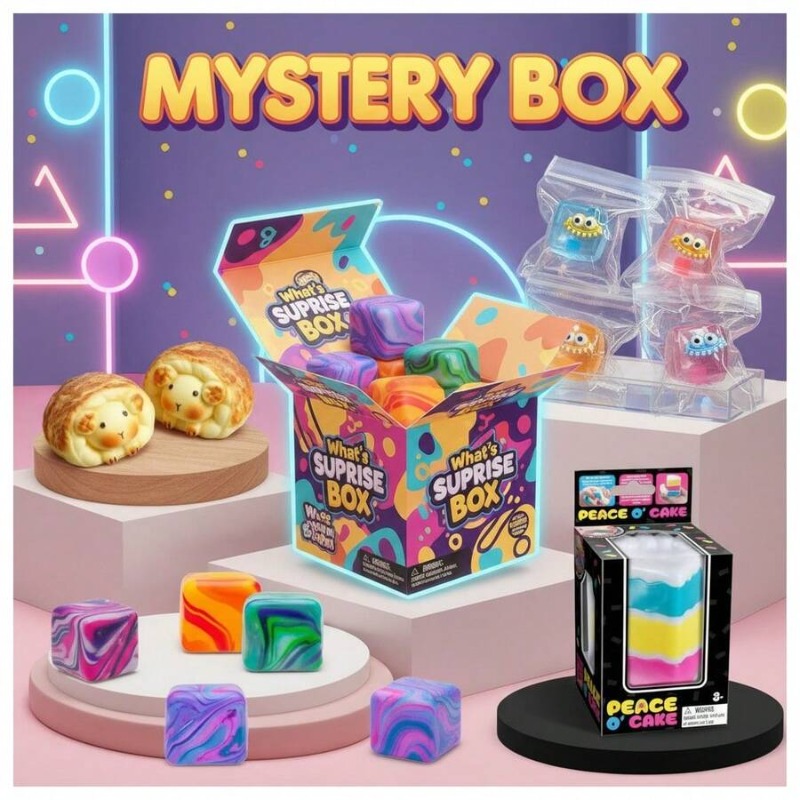 Mystery Blind Box Squishy Toy  - огляд і ціна Mystery Box Blind Bag