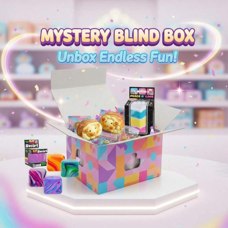 Mystery Blind Box Squishy Toy  - огляд і ціна Mystery Box Blind Bag
