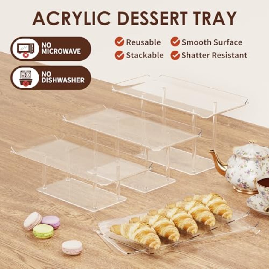 6 Pack Dessert Table Display S - огляд і ціна Display Risers Set