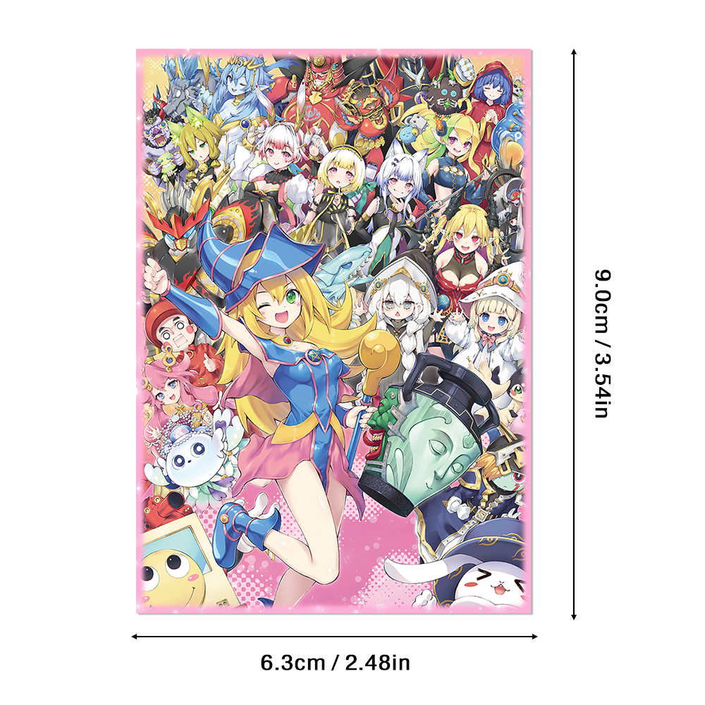 50PCS 63×90mm Japanese Size Co - огляд і ціна Card Penny Sleeve