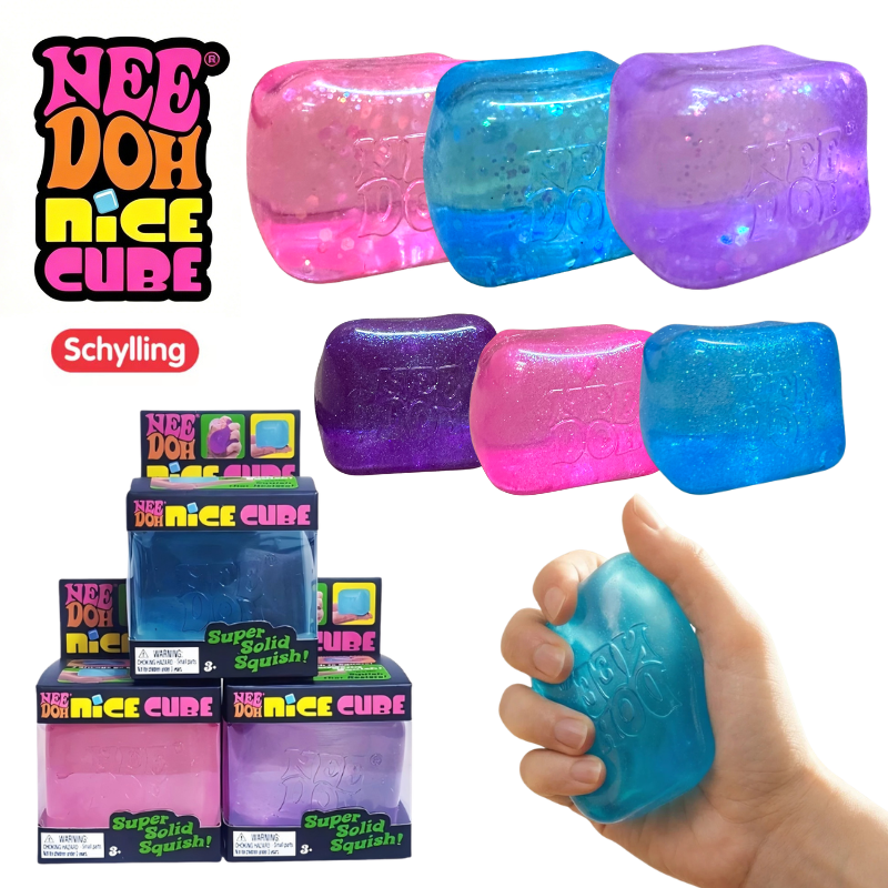 Schylling Nice Glitter Cube Se - огляд і ціна Fidget Cube Original
