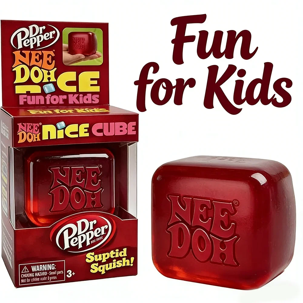 Dr Pepper x NeeDoh Nice Cube S - огляд і ціна Fidget Cube Original