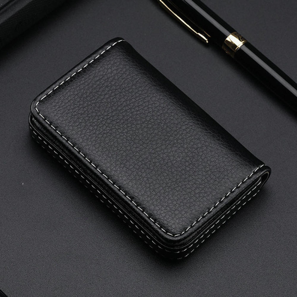 Sized Stitched PU Leather Cred - огляд і ціна Card Top Loader