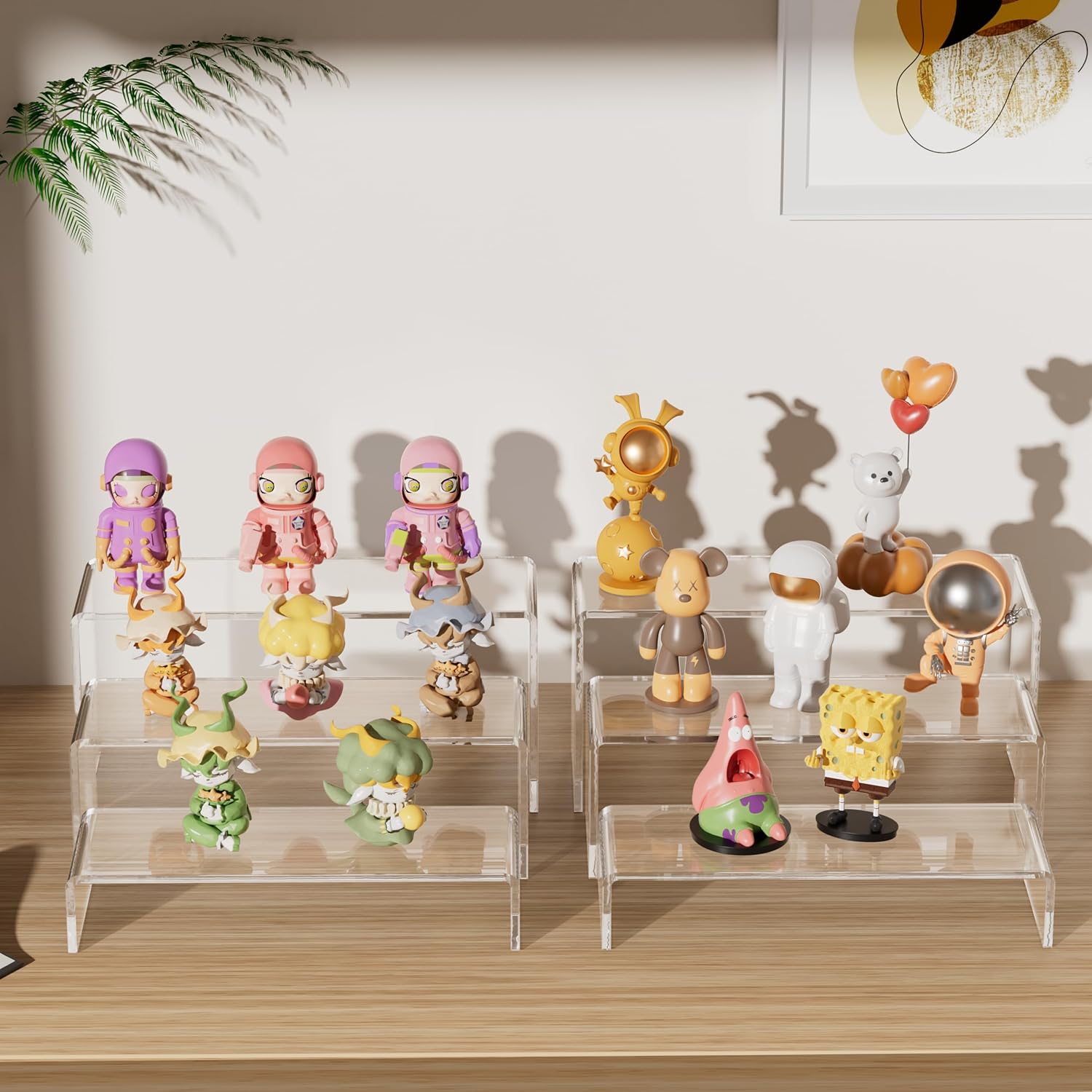 Acrylic Display Risers, 2 Set  - огляд і ціна Display Risers Set