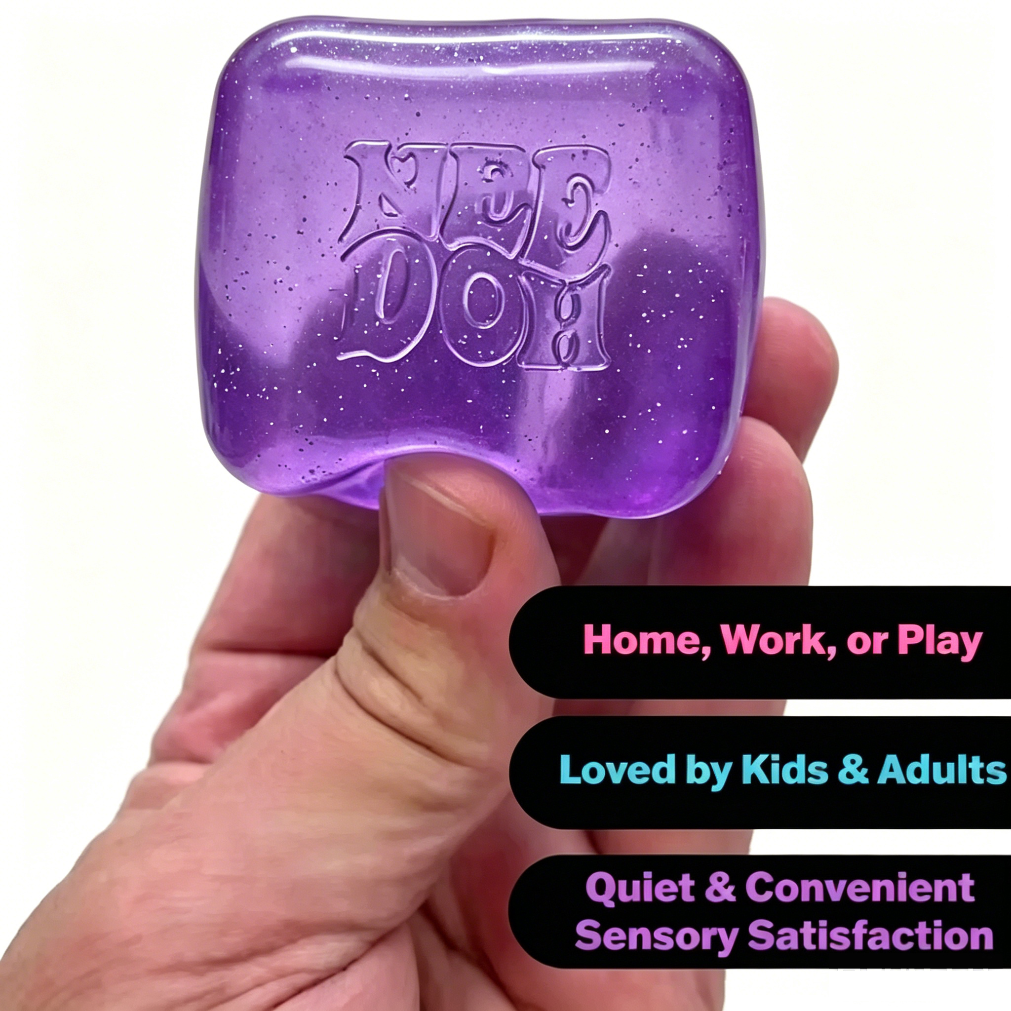 Schylling Nee Doh Glitter Cube - огляд і ціна Fidget Cube Original