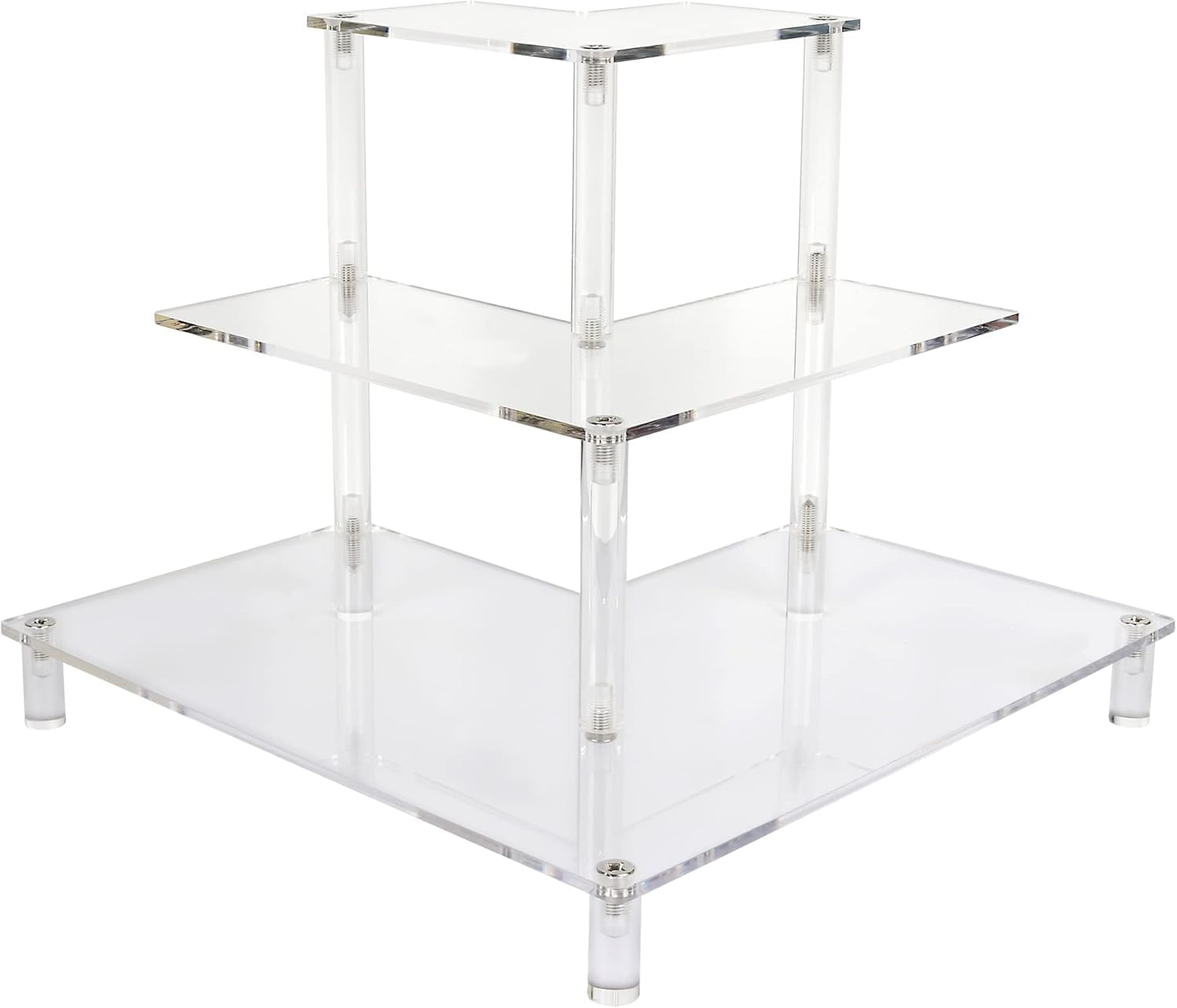 3 Tier Acrylic Display Riser,  - огляд і ціна Pop Display Shelf