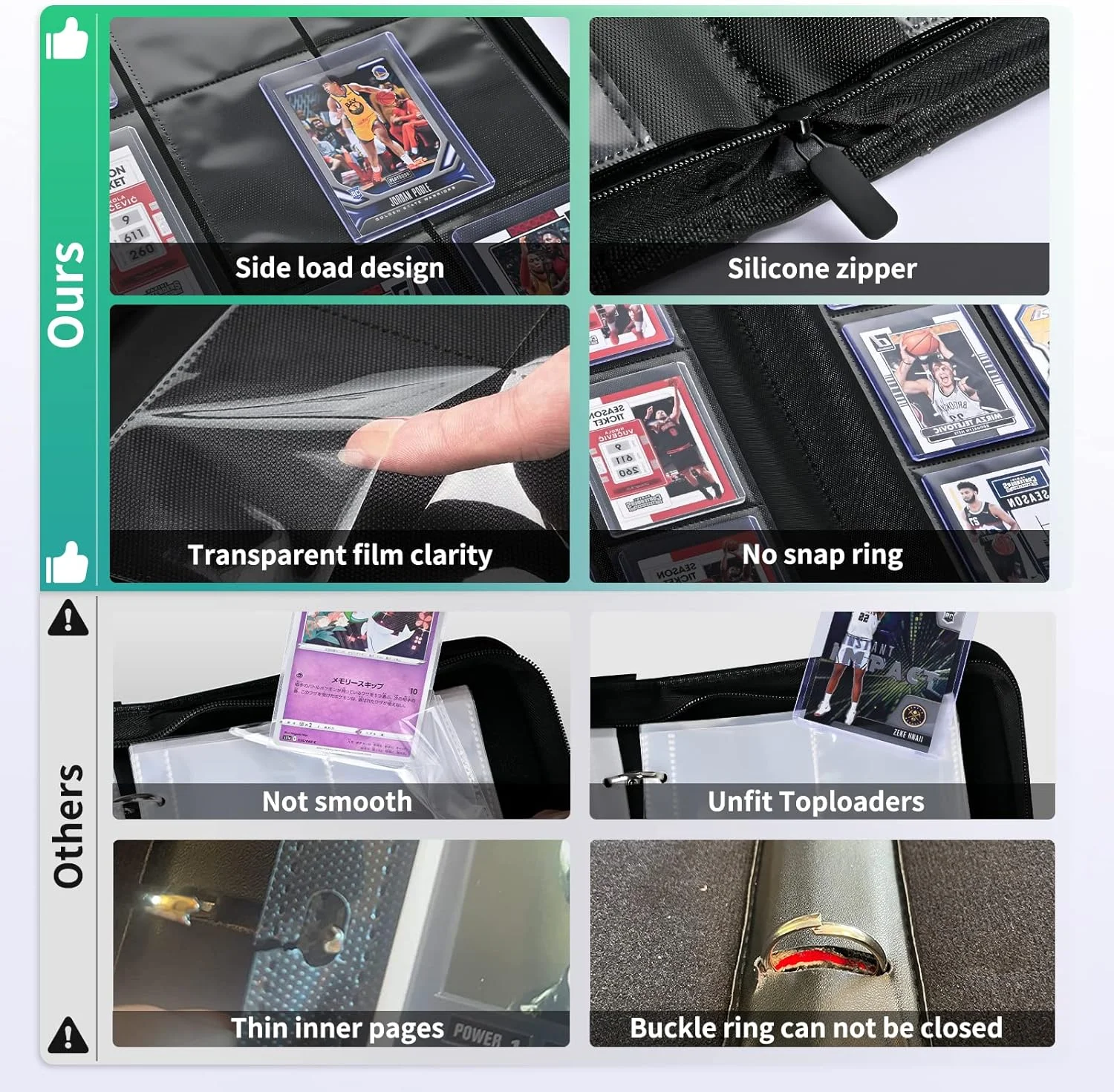 Card Binder, 9-Pocket Trading  - огляд і ціна Trading Card Binder