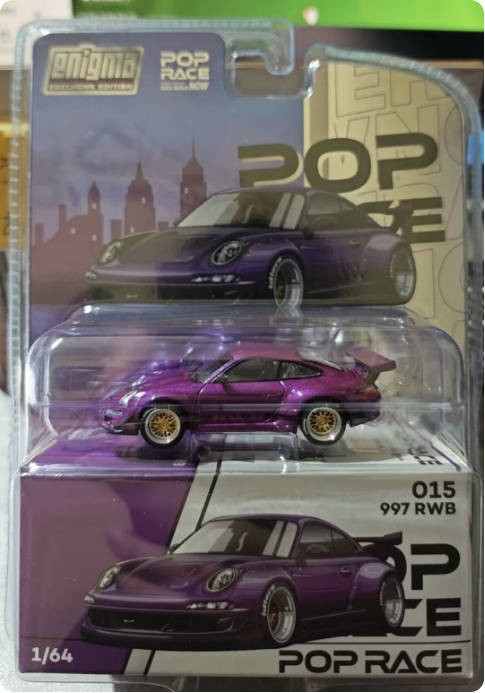In Stock Ready To Ship Pop Rac - огляд і ціна Die Cast Car 1 64