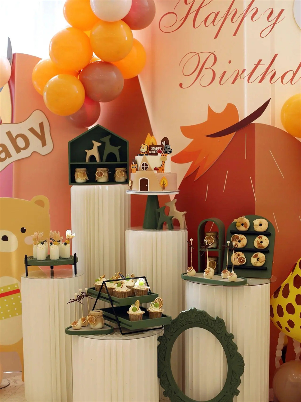 Dessert Table Display Set Whit - огляд і ціна Display Risers Set