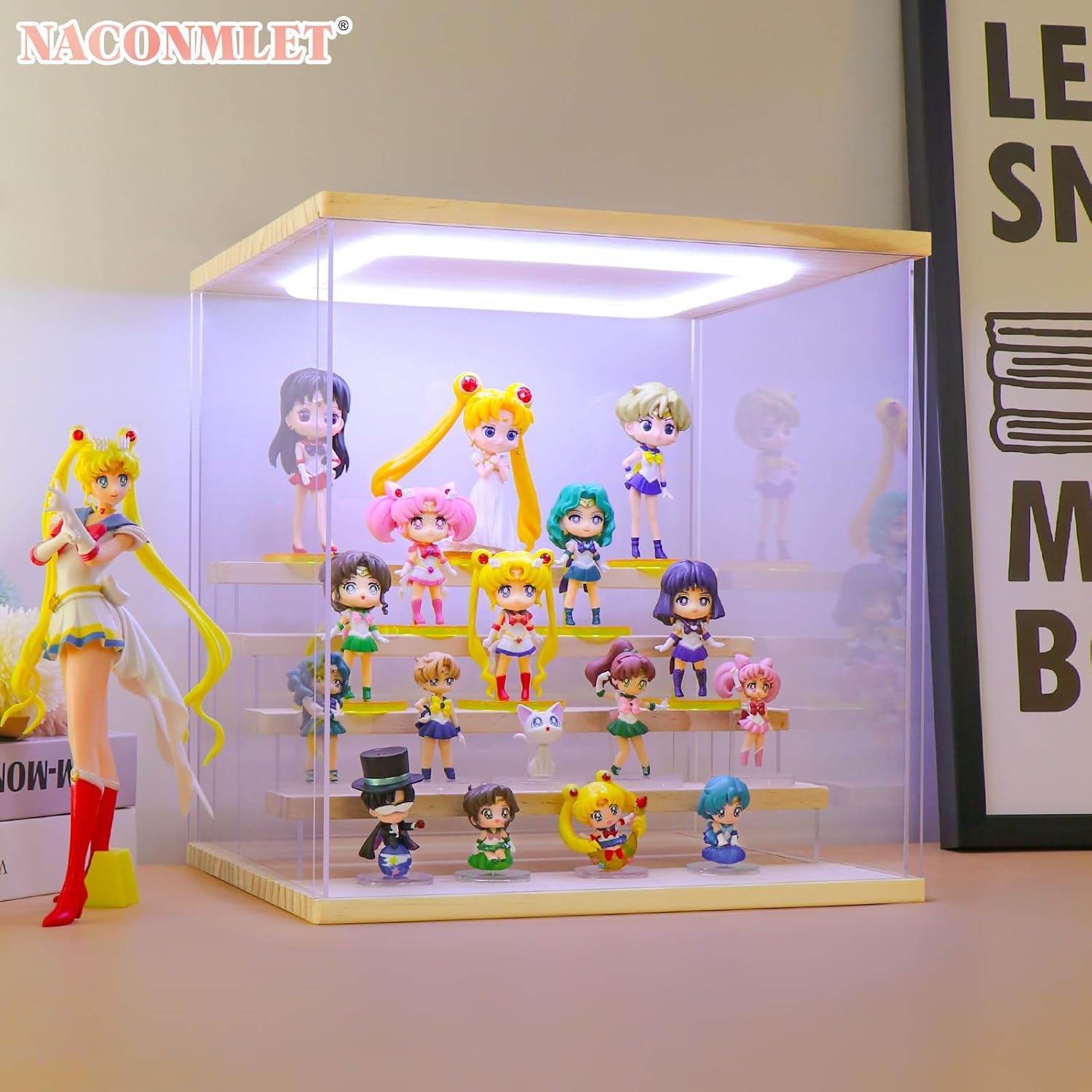 5-Tier Acrylic Display Case wi - огляд і ціна Display Case Acrylic
