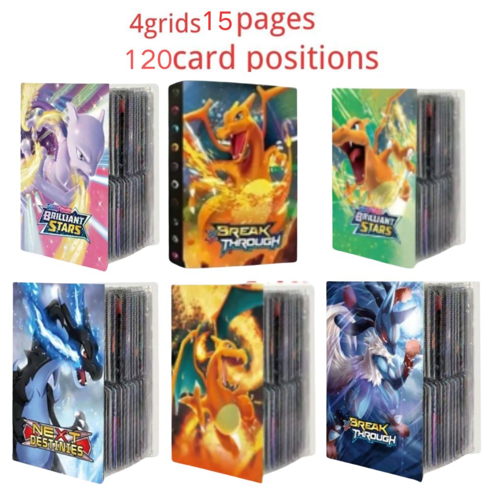 2027 New POKEMONES Cards Album - огляд і ціна Pokemon Binder Card