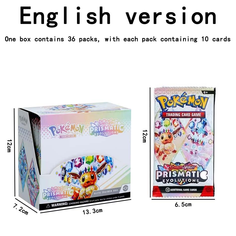 NEW Prismatic Evolutions 36bag - огляд і ціна Pokemon Binder Card