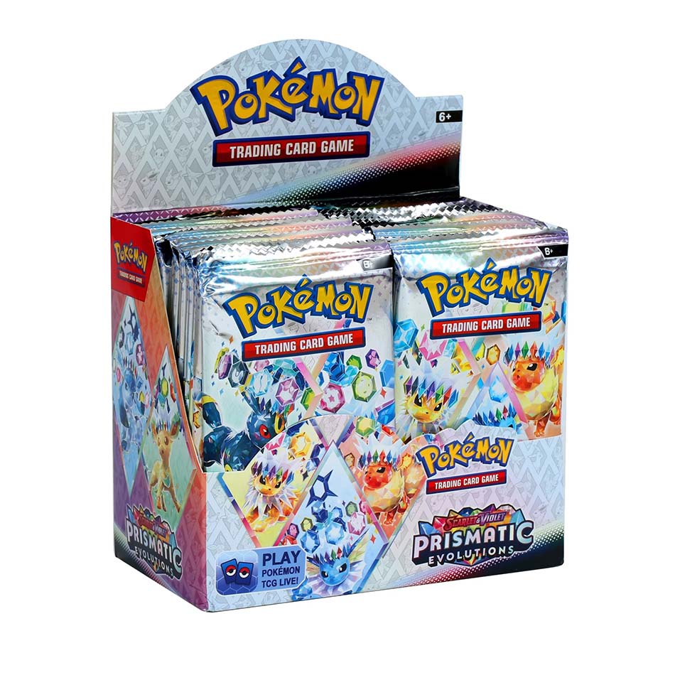 NEW Prismatic Evolutions 36bag - огляд і ціна Pokemon Binder Card