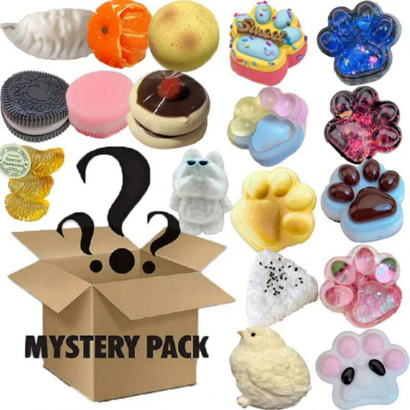 Taba Squshy Kawaii Mysterious  - огляд і ціна Mystery Box Blind Bag