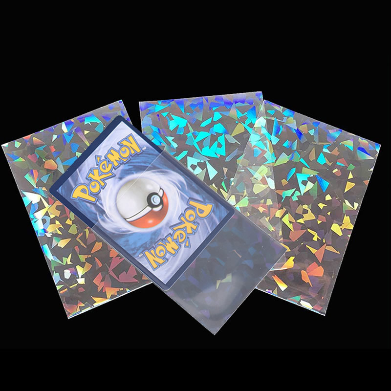 50pcs Soft Trading Laser Card  - огляд і ціна Card Penny Sleeve