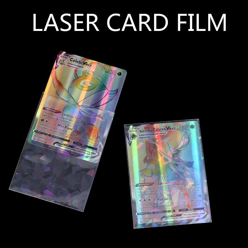 50pcs Soft Trading Laser Card  - огляд і ціна Card Penny Sleeve