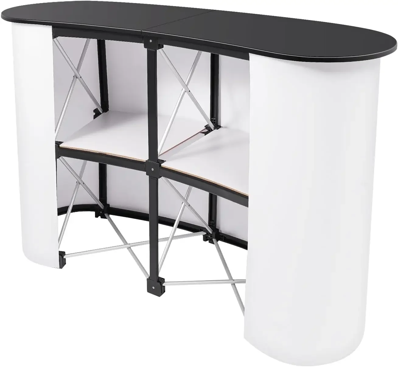 Foldable Pop Up Reception Coun - огляд і ціна Pop Display Shelf