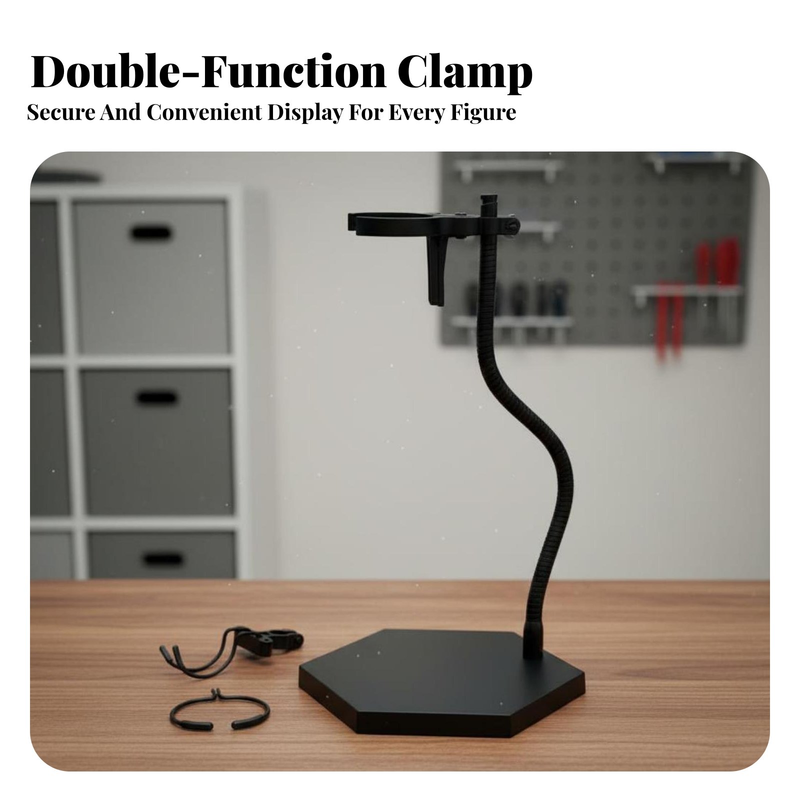 1/6 Scale Figure Stand Bendabl - огляд і ціна Action Figure Stand