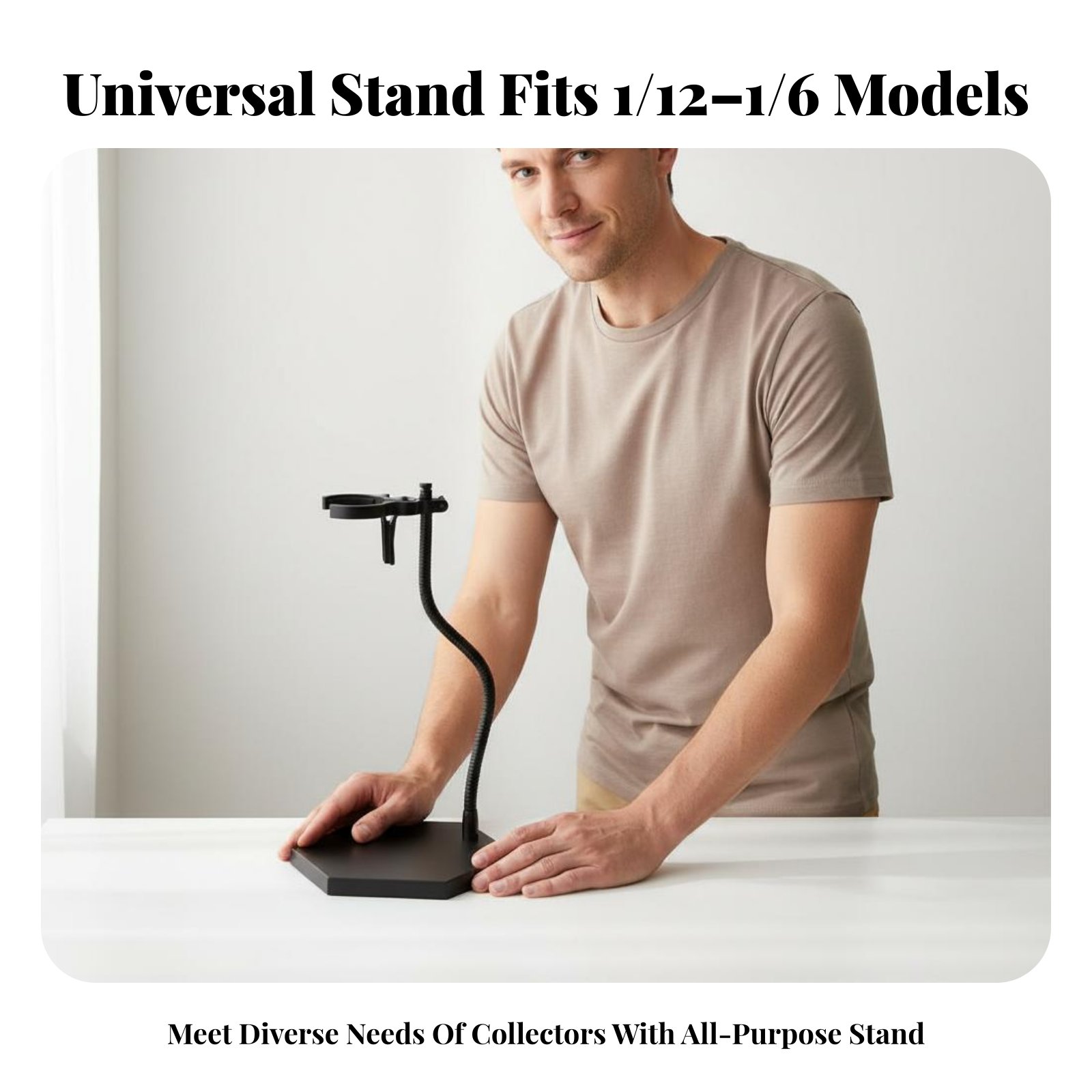 1/6 Scale Figure Stand Bendabl - огляд і ціна Action Figure Stand