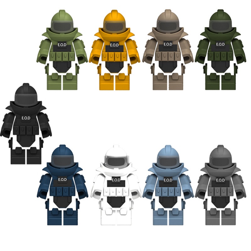 Disposal Suit SWAT Special For - огляд і ціна Lego Minifigure Holder