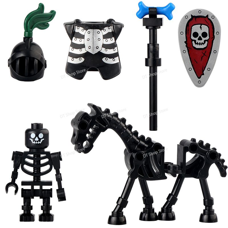 AX9815 AX9816 Medieval Knight  - огляд і ціна Lego Minifigure Holder