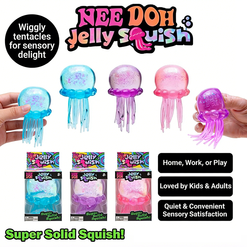 @! Jellyfish & Cube Blind Box  - огляд і ціна Fidget Cube Original