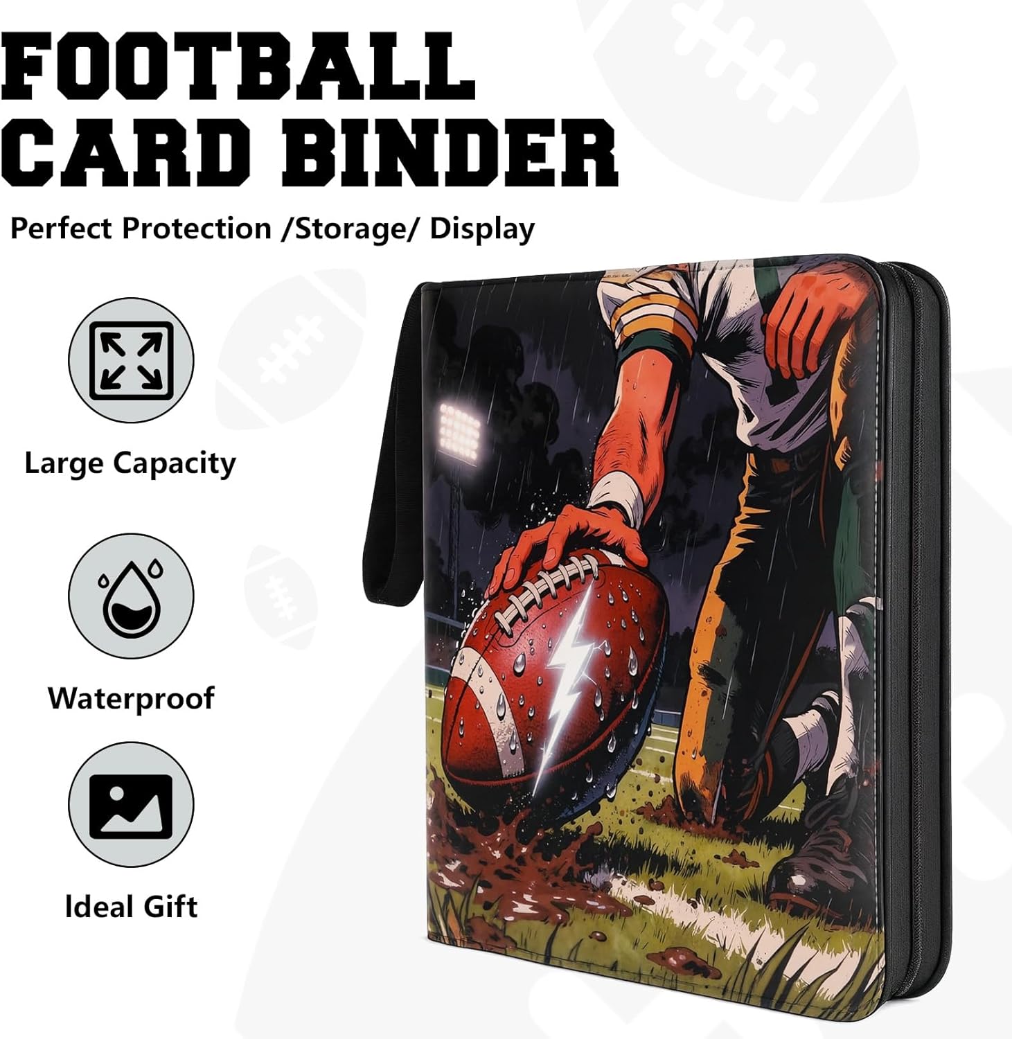 Football Card Binder 9-Pocket  - огляд і ціна Trading Card Binder