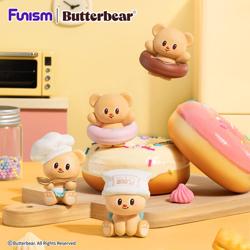 FUNISM Butterbear Baked with L - огляд і ціна Vinyl Figure Blank