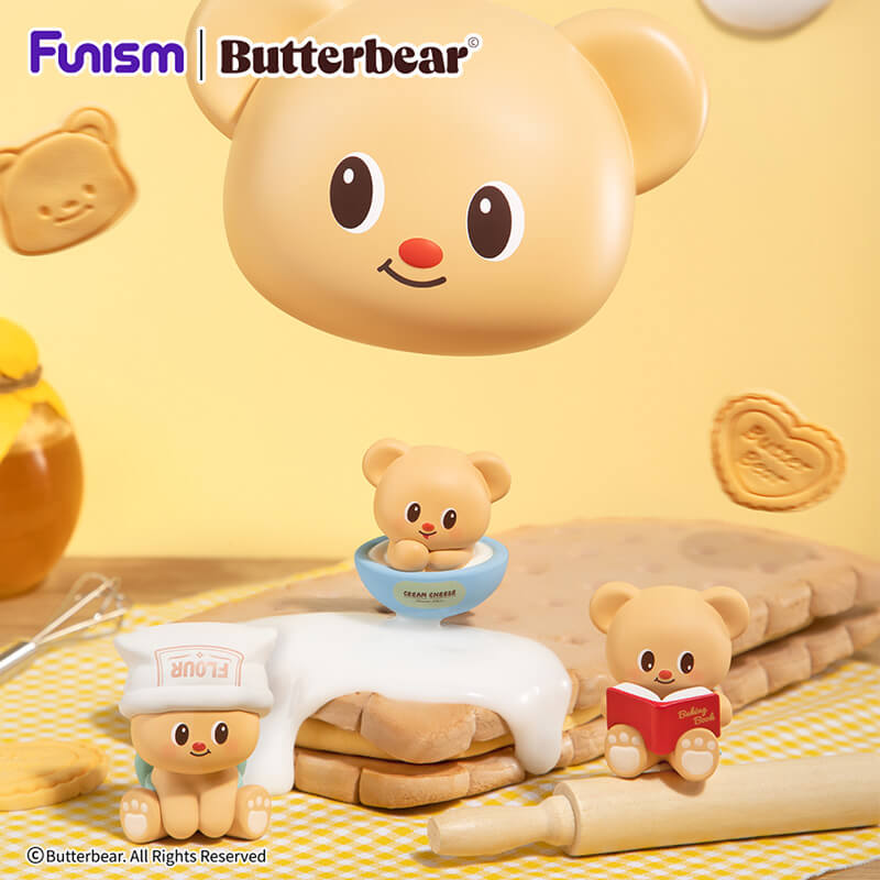 FUNISM Butterbear Baked with L - огляд і ціна Vinyl Figure Blank