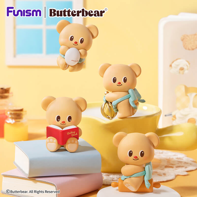 FUNISM Butterbear Baked with L - огляд і ціна Vinyl Figure Blank