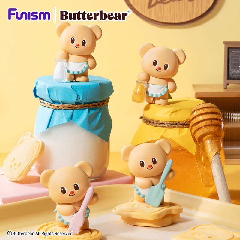 FUNISM Butterbear Baked with L - огляд і ціна Vinyl Figure Blank