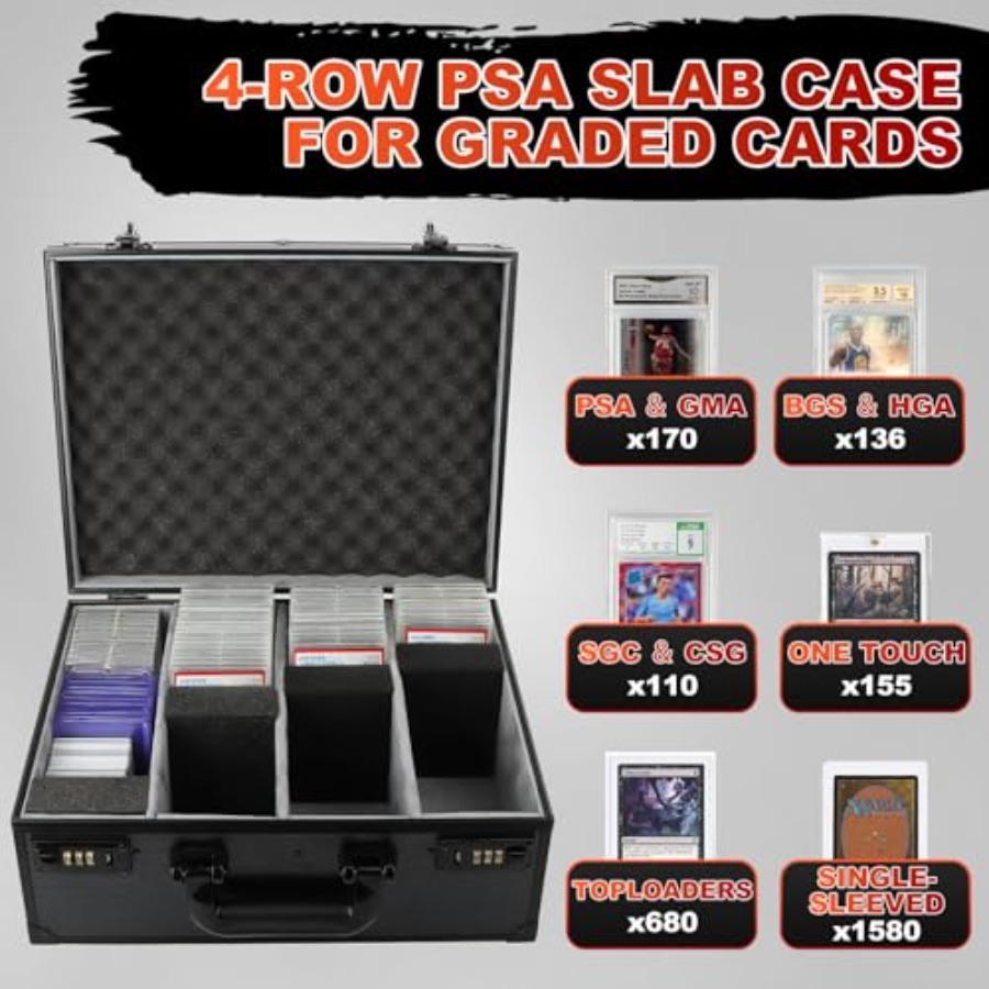 Graded Card Storage Box Holds  - огляд і ціна Card Top Loader