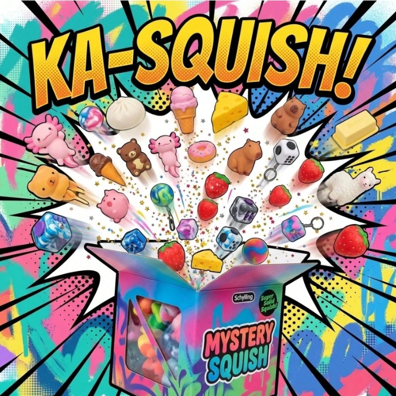 1PC Draws Mystery Squishy Toys - огляд і ціна Mystery Box Blind Bag