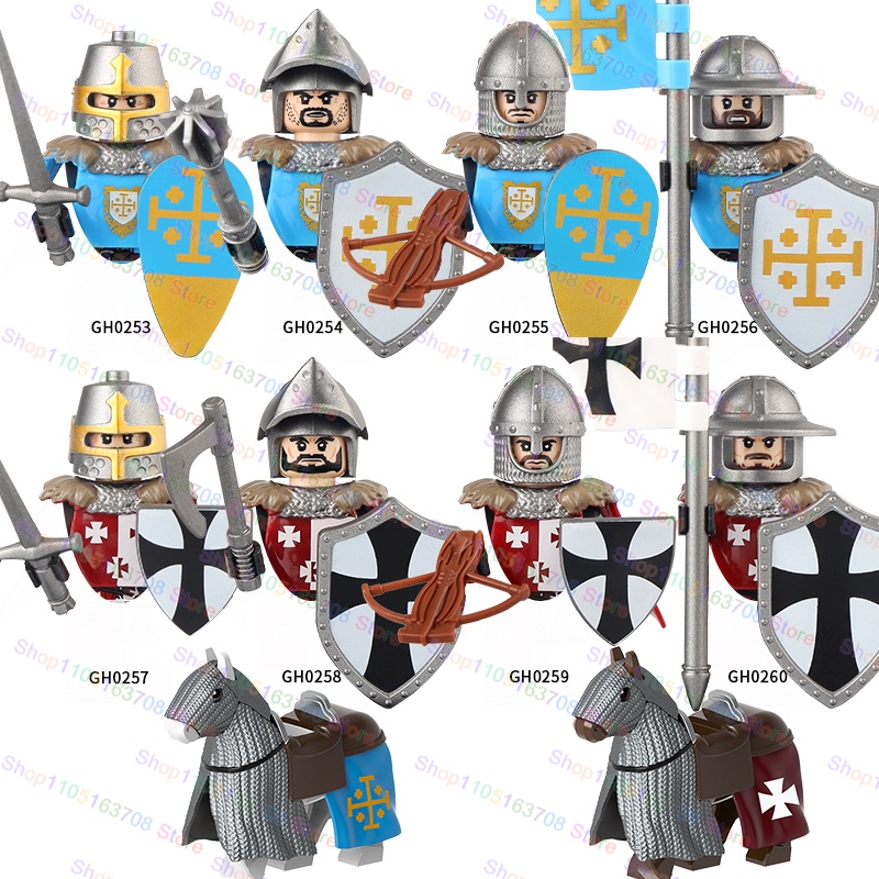 G0128 Moc Medieval Roman Centu - огляд і ціна Lego Minifigure Holder