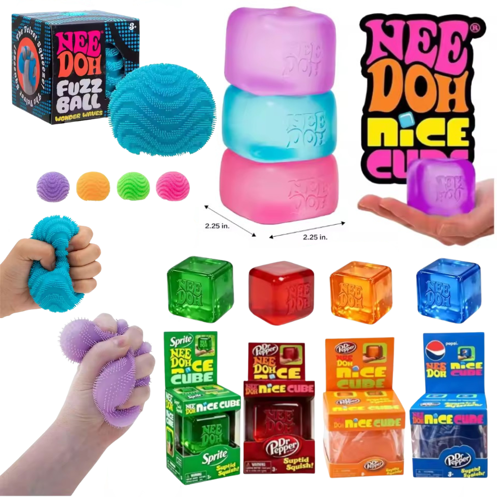 Schylling Nee Doh Nice Cube Fu - огляд і ціна Fidget Cube Original