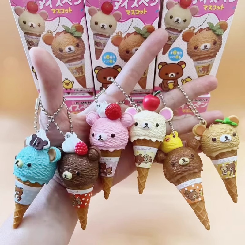 Anime Fiugre Rilakkuma Ice Cre - огляд і ціна Capsule Toy Gashapon