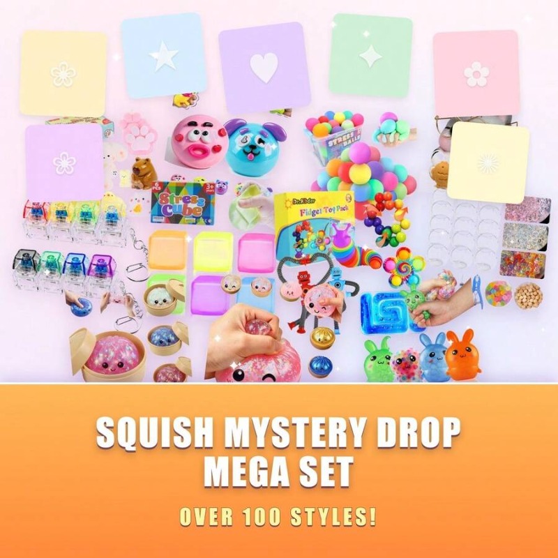 Holiday Squishy Mystery Blind  - огляд і ціна Mystery Box Blind Bag