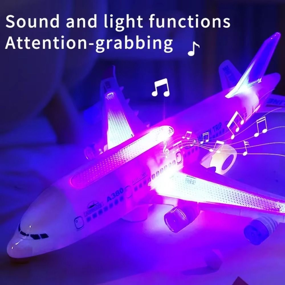 Gift Music Flash Sound Airplan - огляд і ціна Model Airplane Plastic