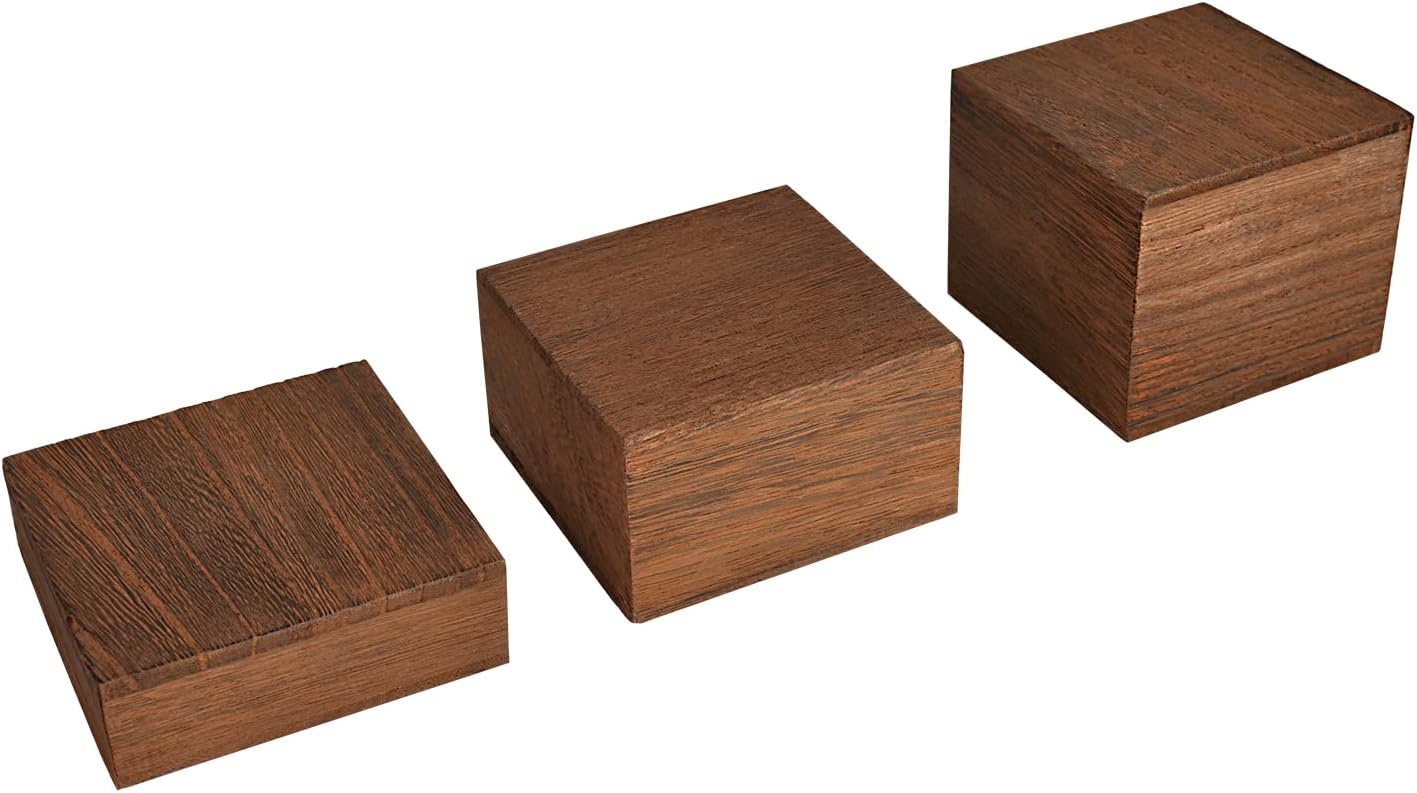 Wooden Display Risers Set - 3  - огляд і ціна Display Risers Set
