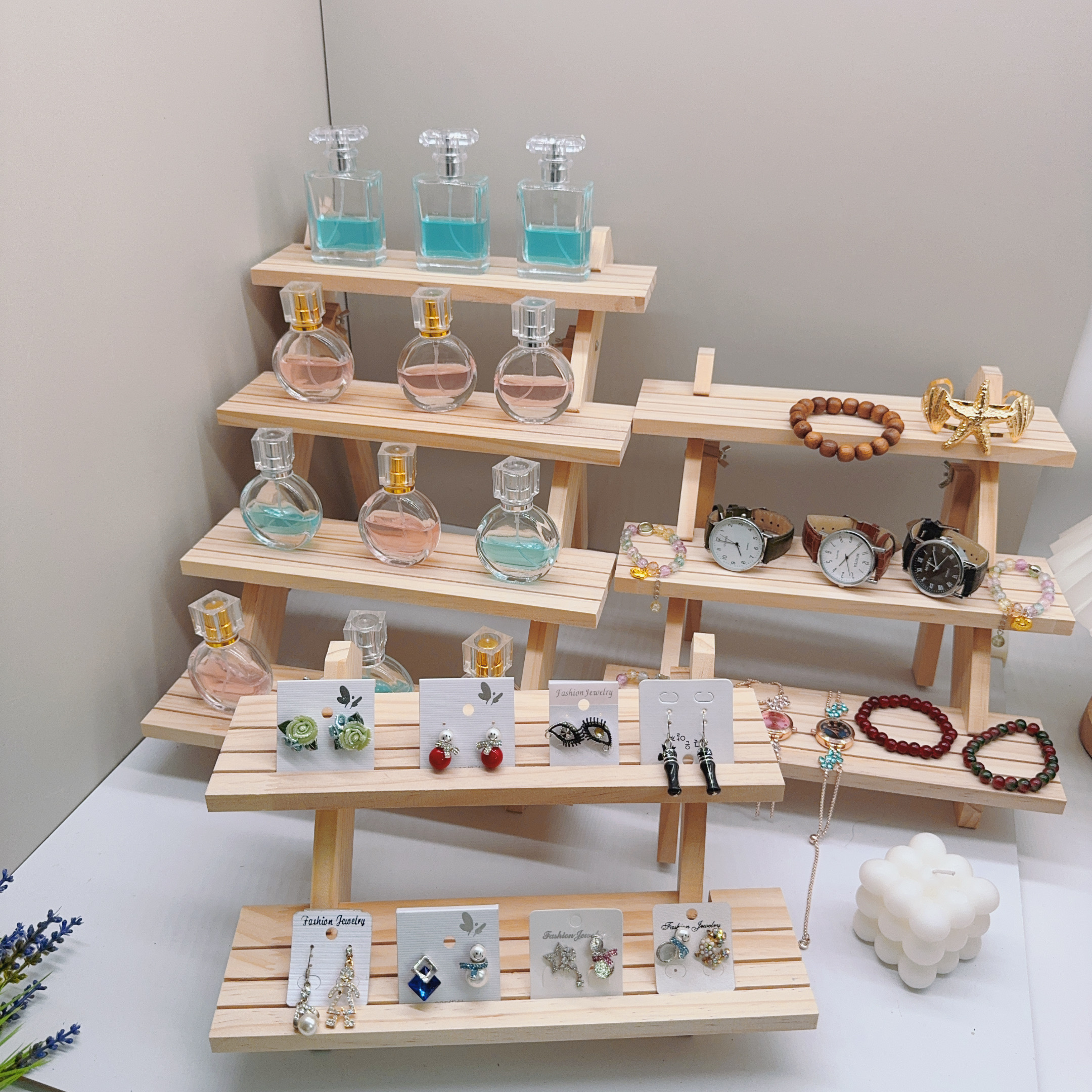 Ear Stud Holder Riser Multi-ti - огляд і ціна Display Risers Set